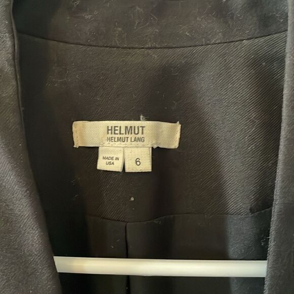 Helmut Lang Black Single Button Jacket - Picture 3 of 7
